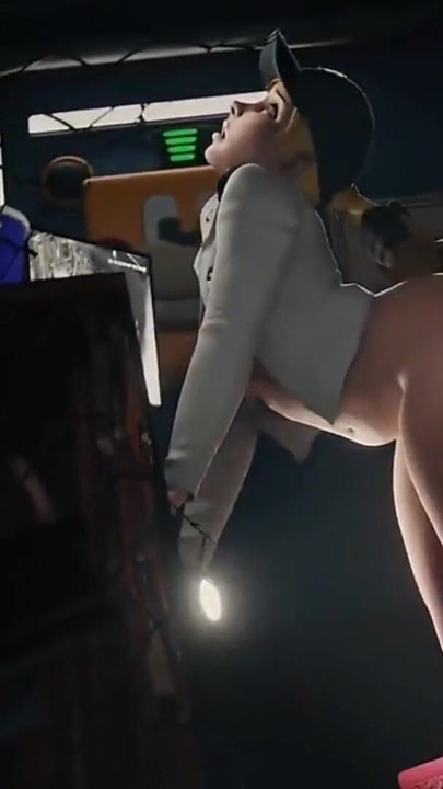 A white haired girl fucked by a blacked man in their garage | Clip 1