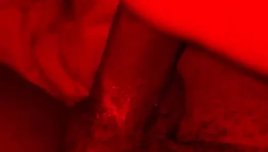 Stepsister plays with my bbc while we're home alone and I cum all over her tits