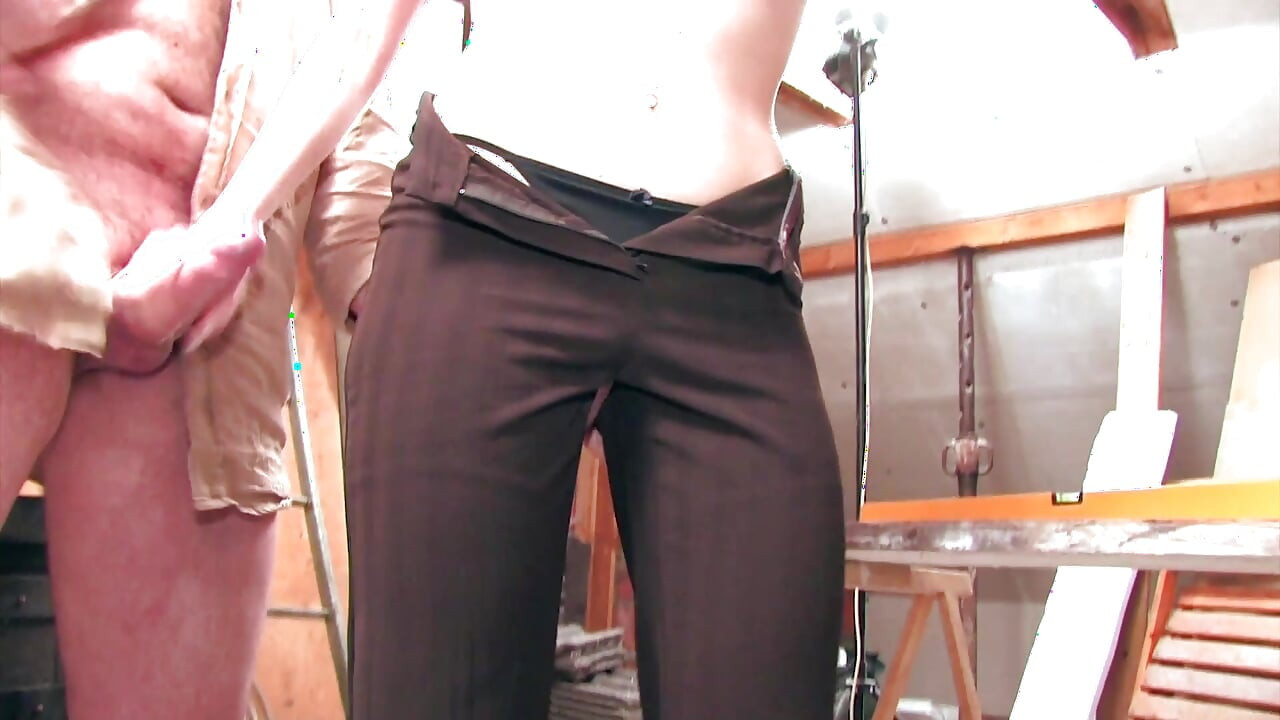 Horny blonde takes cock in pussy and ass