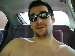Hot car wank!