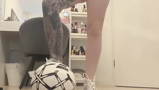 Schönes Fuß Fußball Video Inkl Real Madrid Trikot