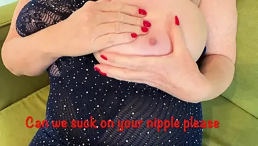 Harika seksi bir elbise ve tıraşlı amcıklı Bayan Olgun ayaklar 460