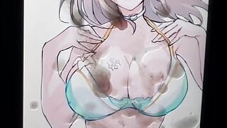 Anime-mädchen bukkake-sop-hommage