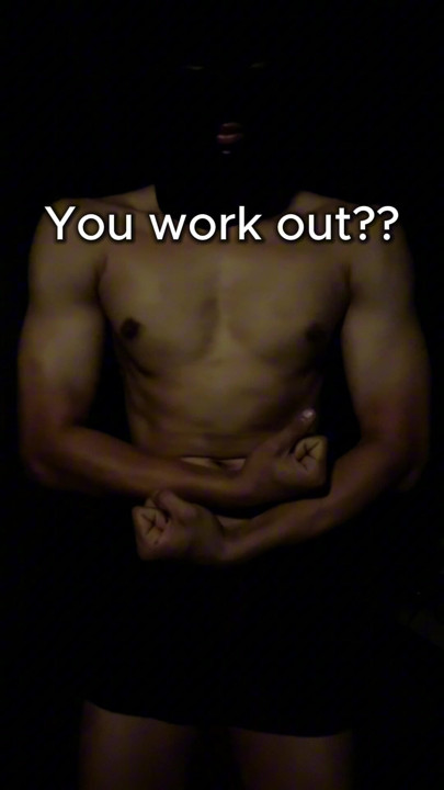 Showing off my muscular body and BWC