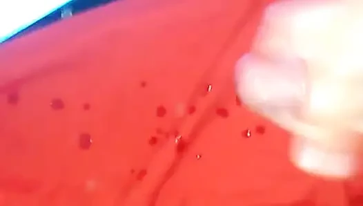 Beyaz yarak döl atıyor