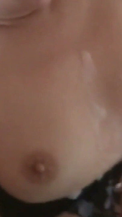 Big cumshot on the tits of a 58-year-old Latina mature | Clip 3