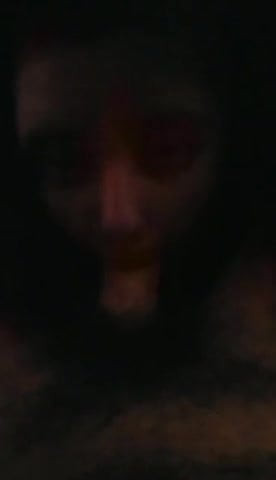 Ebony cocksucking
