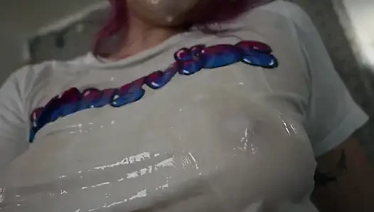 Snowbunny büyük zenci yarağının aşkını kanıtlıyor