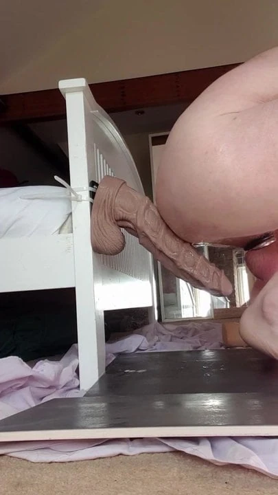 extra large dildo followed by Seahorse