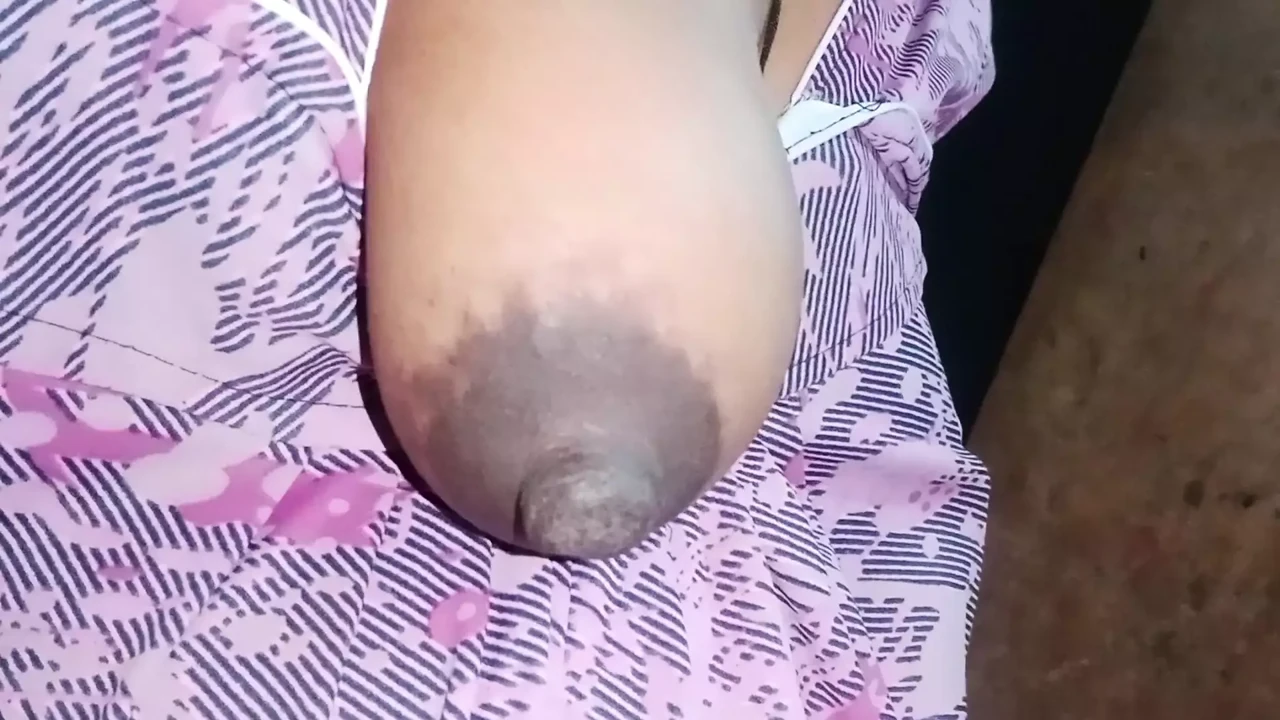 It was fun pressing Shalini Bhabhi's big breasts.