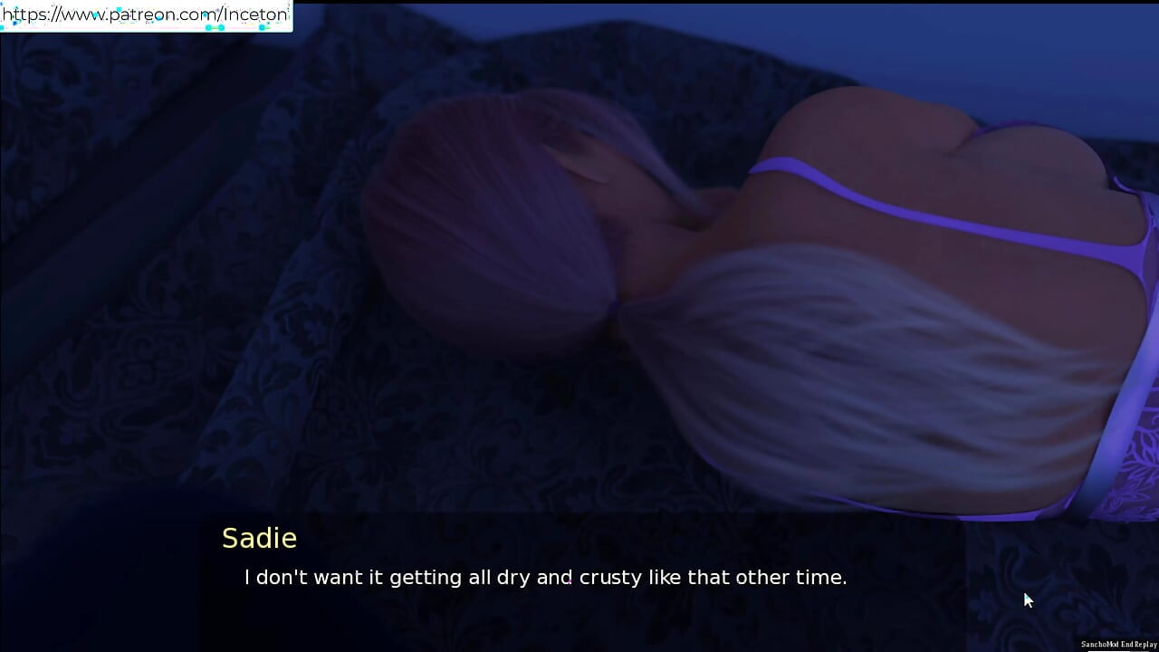 Été avec Mia, elle m'a surpris en train de me masturber et m'a aidé