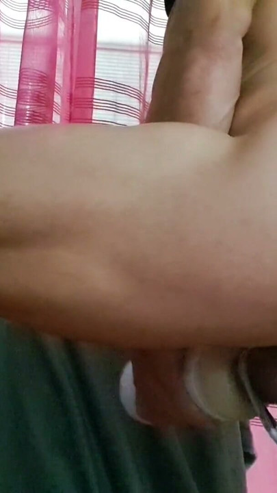 Hotsportfitboy Masturbates his big cock with a fleshlight - cumming and moaning in a chair | Clip 2
