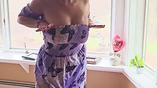 SCHÖNE GROßE ölige TITTEN, mami, NUR FAN-LECK