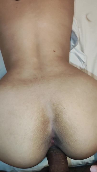 Thrilling moment from "Perfect brunette with hot ass on all fours"