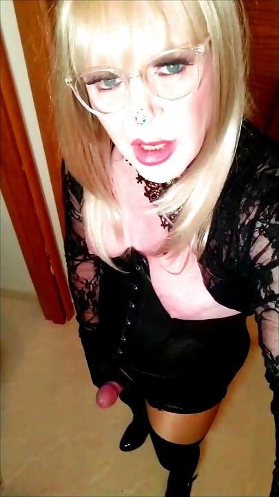 Blonde Crossdresser