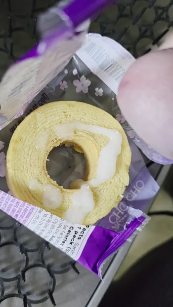 Cum on food