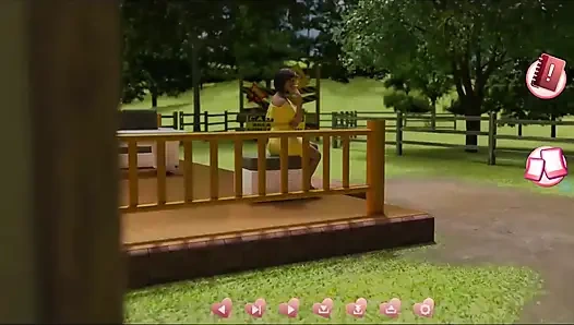 Помогая красотке No3 - Йоханнес взял тайком пик, чтобы увидеть, что девушка в кабинке до того.