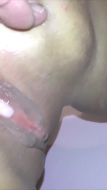 Memorable moment from "No Condom Fuck for German Street Hooker with Creampie Lick"