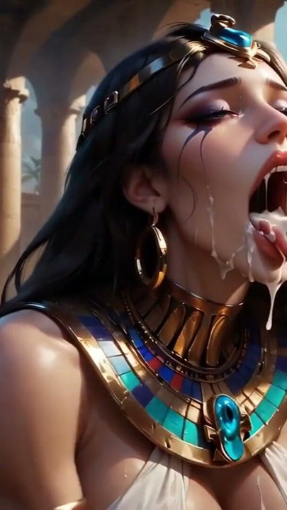 Cleopatra fucked by an Egyptian God | Clip 3