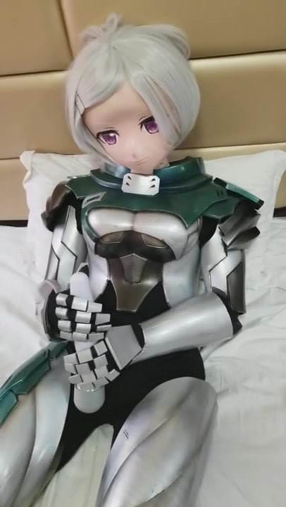 kigurumi battlesuit vibrating