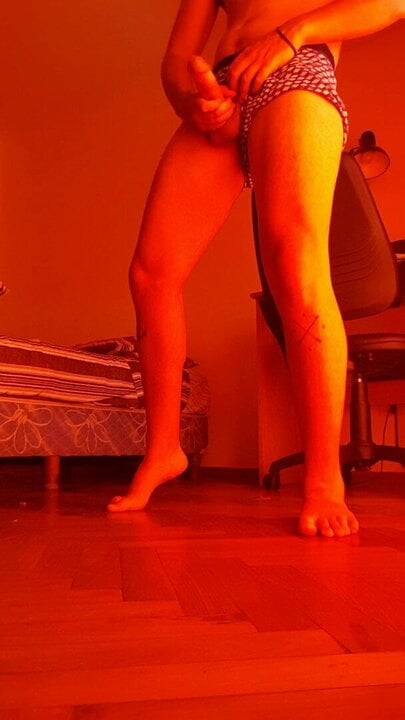 Playing with a dick