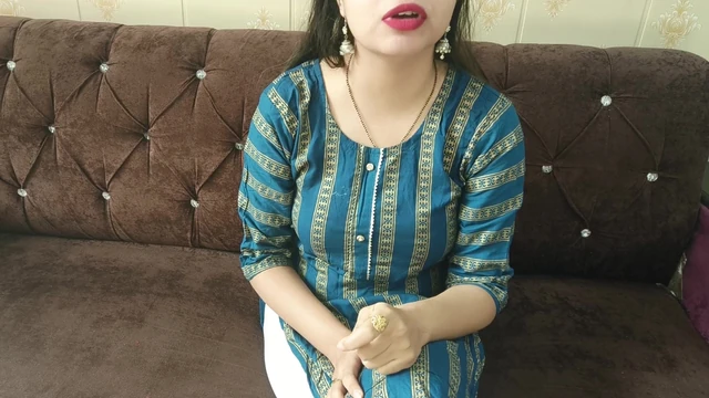 Step brother romance flirt with hot step sister and Real Orgasm During Hard Fucking in Hindi