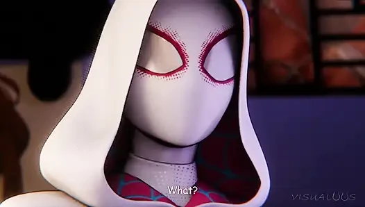 Spider gwen terangsang
