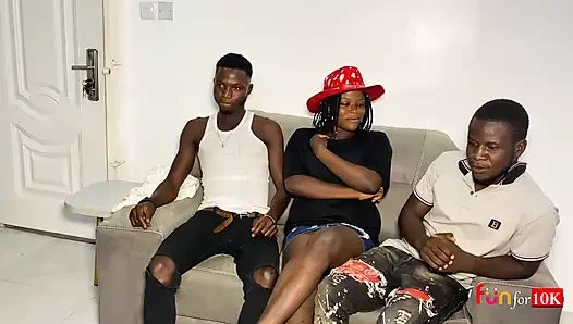 Bro invited his bitch for us to share