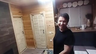 Our Personal Time: Romance on the Sofa in the Sauna