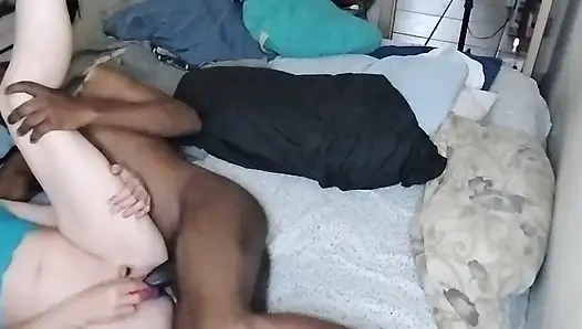 Maria, little baddie, wollte einen großen schwarzen schwanz natürlich akzeptierte ich .