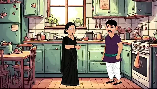 Cheating housewife with her bestfriend and her husband