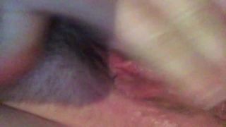 Pounding my tight little pussy