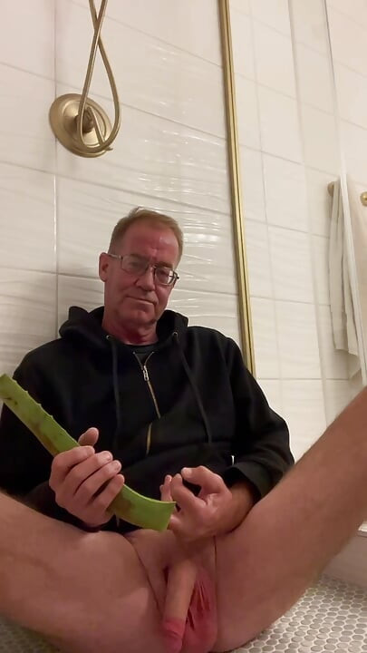 Duşta aloe ile solo