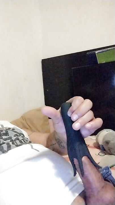 Using toy on my dick