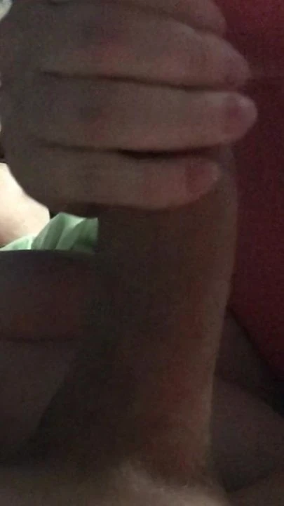 Slut plays with my cock