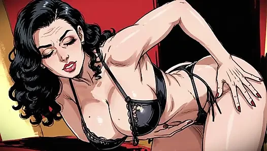Ai Cartoon Sensual Teasing Clips