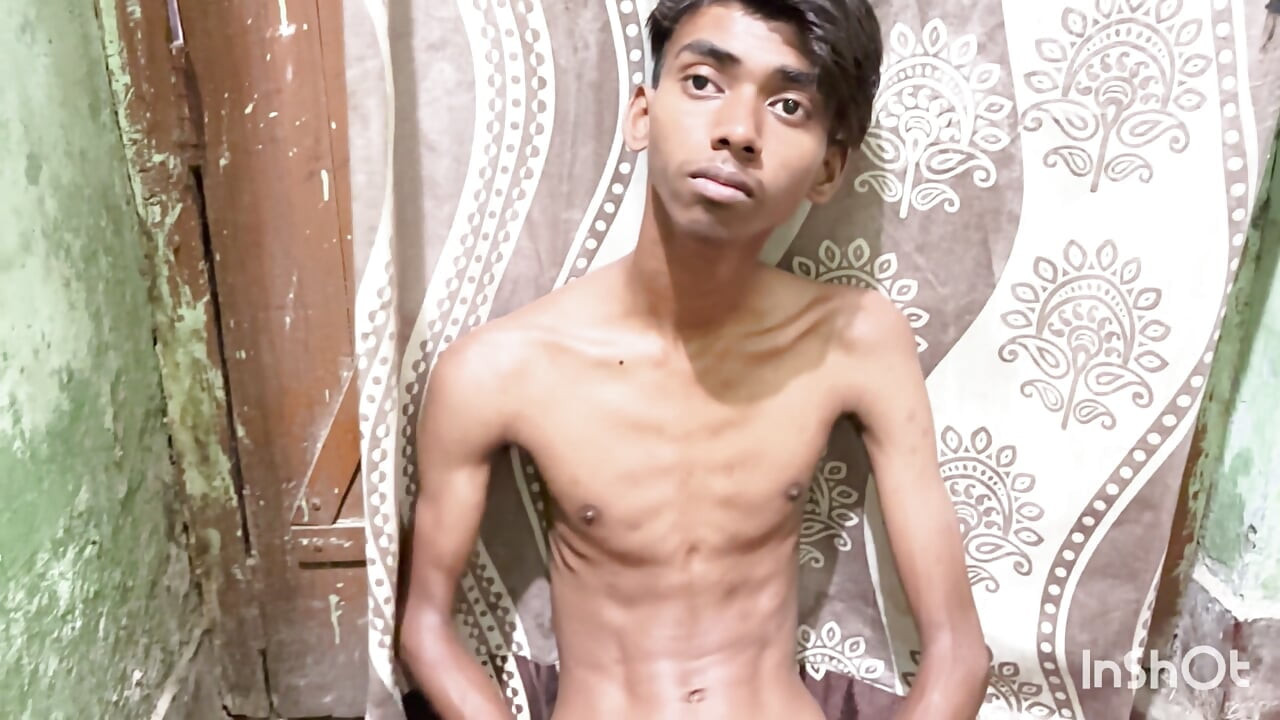Indian boy masterbation in a room