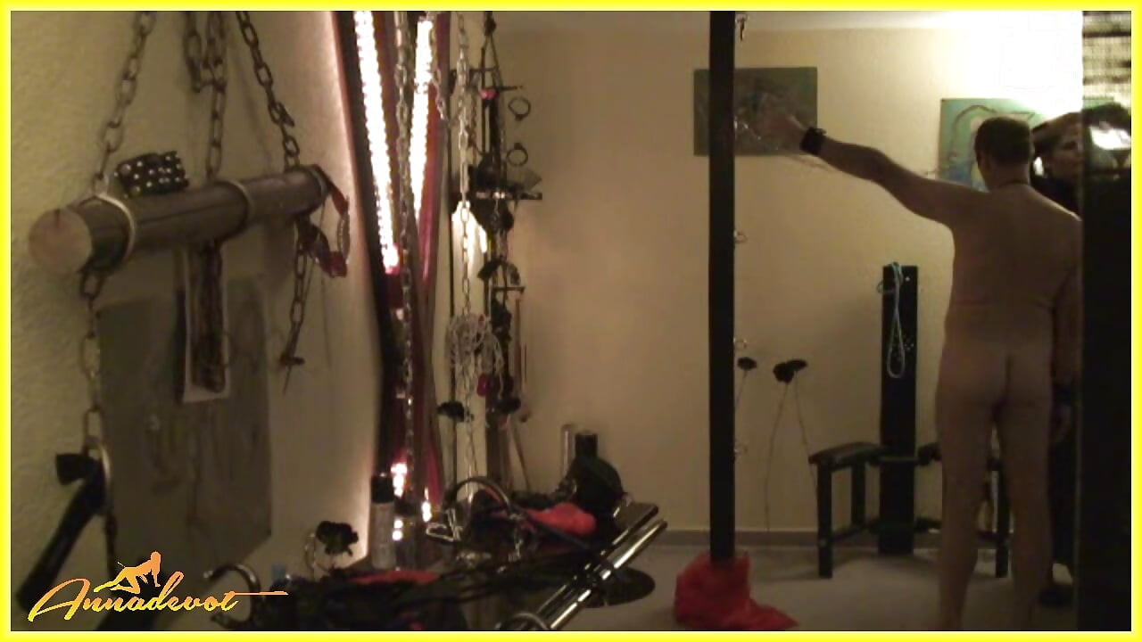Anna as a dominatrix ...