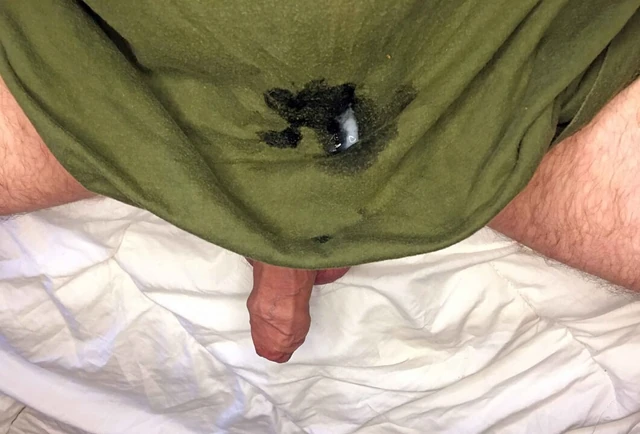 Cum Through Shirt