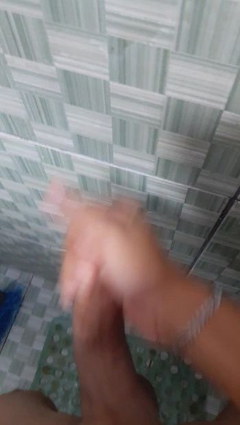 cumming in the shower