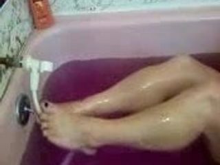 性感的 浴缸 脚