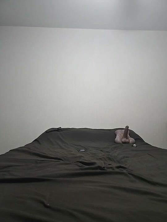穿着情趣内衣的性感人妖渴望被粗鸡巴第一次内射！