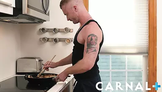 Cain Marco and Brody Fox share a bitter sweet goodbye fuck