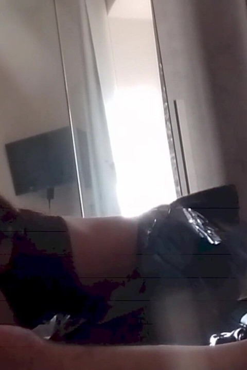 MILF Blowjob and Cumshot Inside the Condom