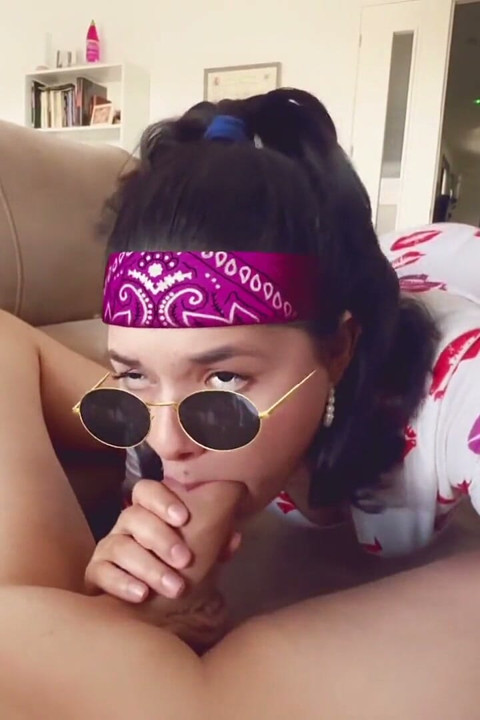Ninja Girl Sucking Cock