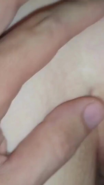 Powerful moment from "Several amateur sex sessions between a couple who likes to cum"