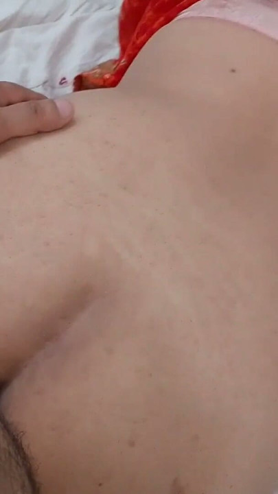 I was masturbating for the first time in my stepmother's bed beside | Clip 1