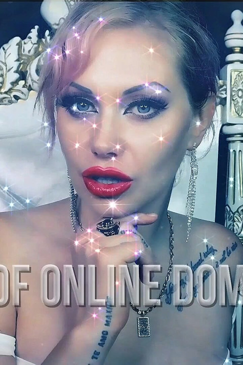 Power of my domination! Even at a big distance, you are completely mine!