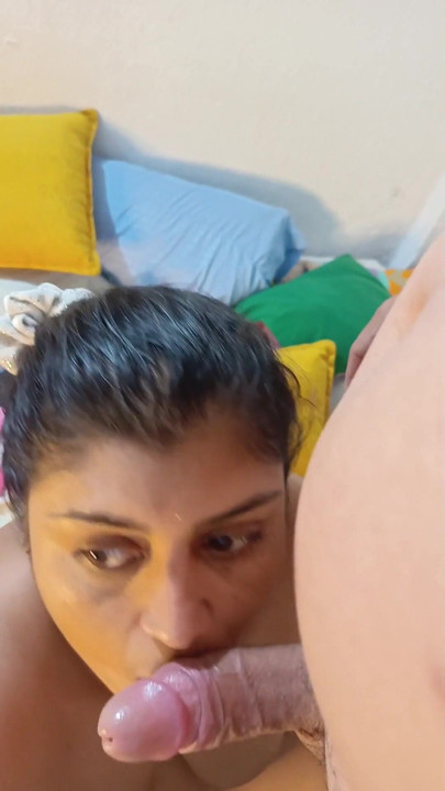 Must-see moment from "My stepsister squeezes my milk with her mouth"