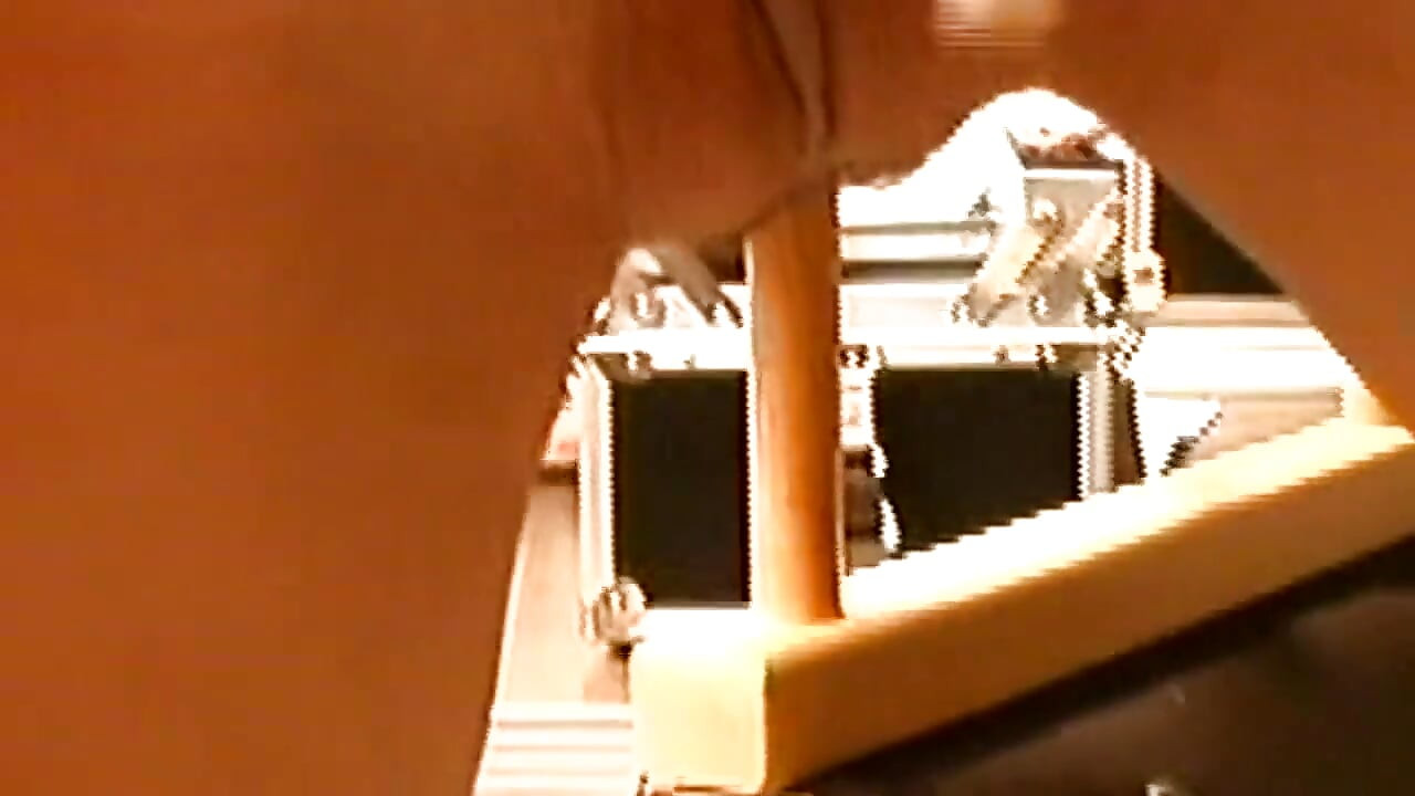Smiling Brunette Flashes Big Tits and Sucks Throbbing Cock
